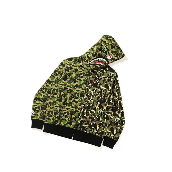 Tienda Oficial Bermudas A BATHING APE México - Bape Shark Sweat Hombre  Verdes